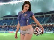 Fifa ワールド カップ 2018年サッカー サッカー女の子イタリア